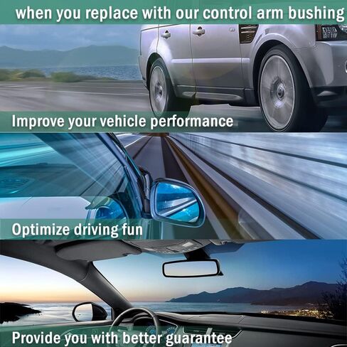 Front Left Right Lower Control Arm Bushing Suspension Kit Compatible With Mercedes Benz GL320 GL350 GL450 GL550 ML320 ML350 ML450 ML500#1643300743,1643300843 in Kuwait