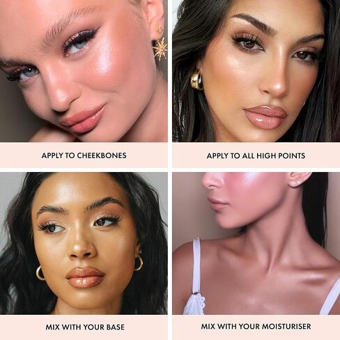 ICONIC LONDON Illuminator | Liquid Highlighting Drops for a Radiant Glow, Cruelty-Free, Vegan Makeup in Saudi Arabia