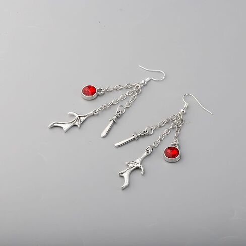 OKEYCH Bat B-oys Inspired Gift Azriel Rhysand Cassian Fan Gift A Court of Thorn and Roses Jewelry S-JM Bookish Gift in Kuwait