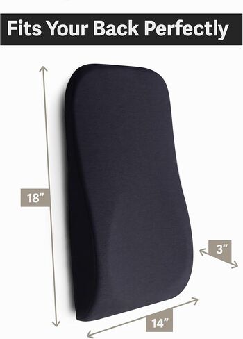 Elmara Doctor-Designed Car Seat Cushions for Driving – Car Seat Back Support, Driver Seat Cushion and Back Cushion for Car, Pillow for Driving Seat – The Ultimate Comfort Solution for Cars (Black) in Saudi Arabia