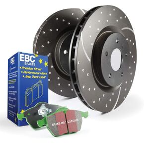 EBC S3KF1191 Stage-3 Truck and SUV Brake Kit, BLACK
