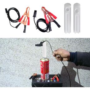Fuel Injector Cleaner Kit, Flush Cleaner Adapter, Car Fuel Injector Tester Fuel Pump Pressure Test, Car Accessories DIY Cleaning Tool Kit Universal for SUV Truck RV Fuel Pump Pressure Test