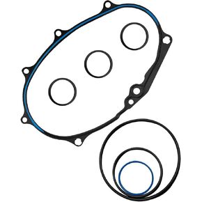 Timing Cover Rebuild Kit Fit for Volkwagen Jetta Passat Audi A3 A4 A6 Replace 06F198107A 06D103121B, Timing Cover Gasket and Sealing Oil Ring Gasket Set