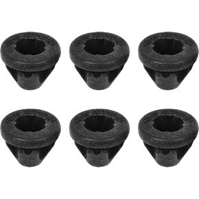 X AUTOHAUX 6pcs Black Engine Cover Grommet for Volkswagen PD100 PD140 PD170 03G103184C