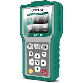 CDWTPS TPMS T-100 TPMS Programming Tool, Activate/Relearn All Known TPMS Sensors, Program CDWTPS Sensor [315 & 433MHz], TPMS Diagnostics & Reset