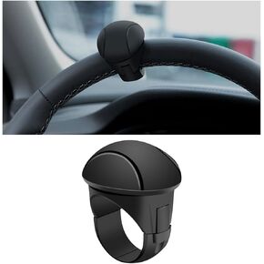 Car Steering Wheel Spinner Knob, 360 Degrees Rotation Steering Wheel Spinner, Non-Slip Power Handle Steering Wheel Spinner for Cars, Tractors, Trucks, Car Accessories
