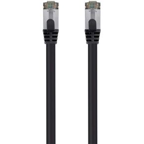 مونو برايس كيبل شبكة ايثرنت كات 8 اس/اف تي بي - 2GHz، 40Gbps، بلاستيك PVC، 26AWG، 2 قدم، اسود - سلسلة متكاملة in Saudi Arabia