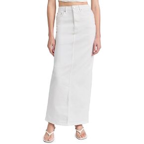 Women's Amiri Maxi Pencil Skirt with Back Slit
