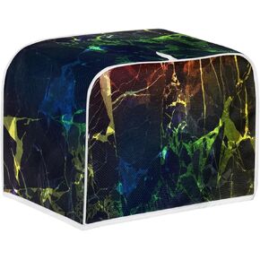 Sunflower Horse 2 Slice Toaster Cover Toaster Bags Bread Toaster Oven Dustproof Cover for Kitchen Small Appliance Dust Covers American Flag Print Bread Maker Cover,Fingerprint Protection in Saudi Arabia