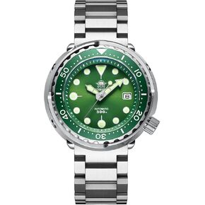 ADDIESDIVE Diver Watches for Men, 47.5MM Automatic Wristwatch Nh35 Waterproof 300M Luminescent Chromalight Dial, My-H5 in Kuwait