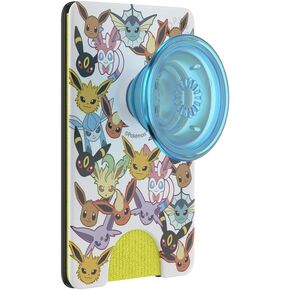 PopSockets Phone Wallet with Expanding Phone Grip, Phone Card Holder, Pokemon - Celestial Eevee