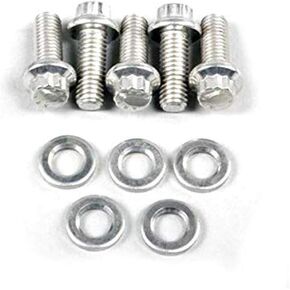 ARP 712-0560 Stainless Steel 5/16-24" Fine RH Thread 0.560" UHL 12-Point Bolt with 3/8" Socket and Washer, (Set of 5)