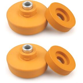 Fit for Mini Cooper 2002-2014 Rear Upper Shock Mount Bushing Replace 33526754123 33526754124 Shock Bushing Sleeve Kit Polyurethane Material 2 Kit