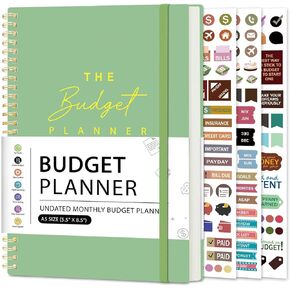 Budget Planner Account Book Monthly Expense Tracker, Saving Tracker, Debt Tracker, Monthly Budget Review 5.5" x 8.5", Control Your Money to Manage Your Finances