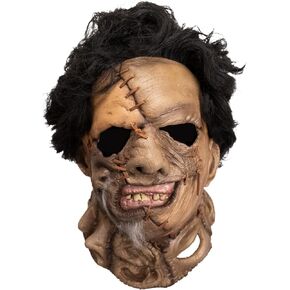 Trick Or Treat Studios Texas Chainsaw Massacre II Leatherface Mask Brown