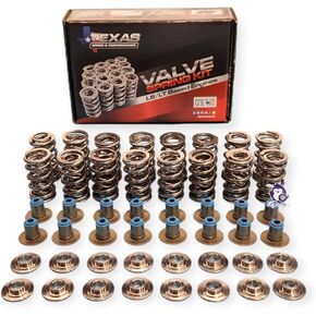 Texas Speed TSP .660"" Dual Valve Spring Kit Titanium Retainers 4.8 5.3 5.7 6.0 6.2 LS1 LS2 LS3
