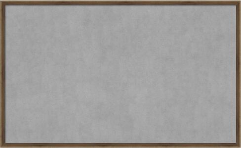 Amanti Art Framed Magnetic Board (41 x 25) Lucie Light Bronze Magnet Board, Large Magnetic Bulletin Board for Office Decor, Mudroom, Kitchen or Organization Drop Zone from WI, USA in Kuwait