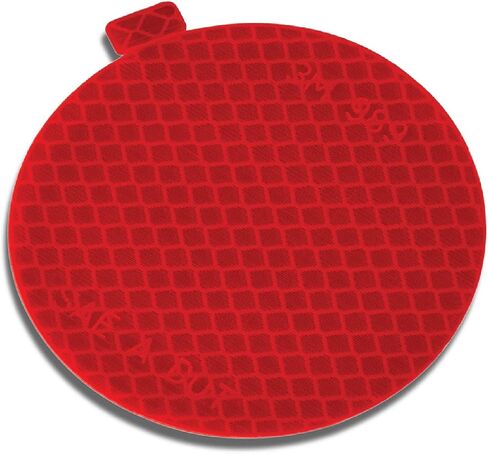 3M 989-72-3 Circle-2 989-72-3 عاكسات، قطر 3 بوصة في الدوائر، عرض 3 بوصة، طول 3 بوصة (عبوة من قطعتين) in Saudi Arabia