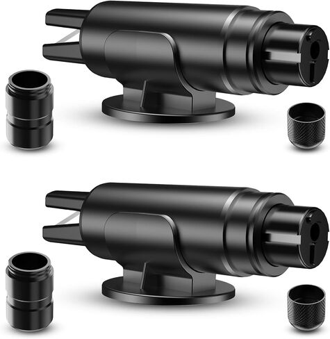 2 Pack Car Safety Hammer and Emergency Window Breaker, Seatbelt Cutter Escape Tool for Car Rescue, Safehammer for Automotive Accidents and Underwater Safety, Black 【Upgraded】 in Saudi Arabia