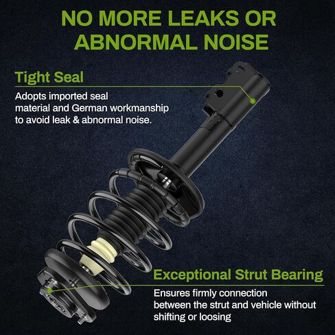 AUTOSAVER88 Front Complete Struts Compatible with 2003-2008 Corolla, Quick Strut Shock Absorber Assembly Kit 2 pcs in Saudi Arabia