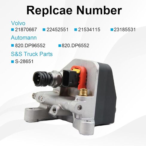 21534115 AHI (Aftertreatment Hydrocarbon Injector) Dosing Module Compatible with Volvo with (D11 D13 D16 Engine)& Mack (with MP8 Engine)Trucks. Replace: 23185531, 21870667 22452551 in Saudi Arabia