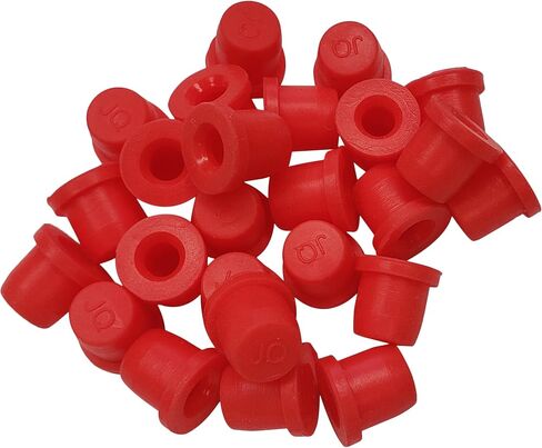 (25 Pack) Brake Bleeder Screw Caps Grease Zerk Fitting Cap Rubber Dust Cover in Kuwait
