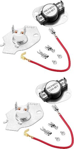 279816 Exact Fit for WHIRLPOOL DRYER THERMOSTAT KIT REPLACEMENT (1) in Saudi Arabia