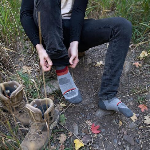 GRIP6 Wool Socks Mens 2 Pack | Thick Wool Hiking Socks | Overland Blue Large in Kuwait