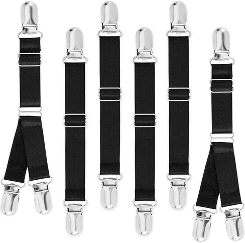 حزام رباط من خشب القمر بالإضافة إلى أحزمة رباط الفخذ - حزام فخذ مرن عالي قابل للتعديل لجوارب الفخذ العليا in Kuwait