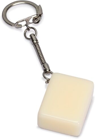 مجموعة سلسلة مفاتيح مستوحاة من لعبة Yellow Mountain Imports Mahjong: مجموعة أنيقة مكونة من 4 سلاسل مفاتيح رائعة من البلاط in Kuwait