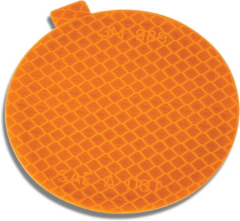 3M 989-74-3 Circle-2 989-74-3 عاكسات، قطر 3 بوصات في الدوائر، عرض 3 بوصات، طول 3 بوصات (عبوة من قطعتين) in Saudi Arabia
