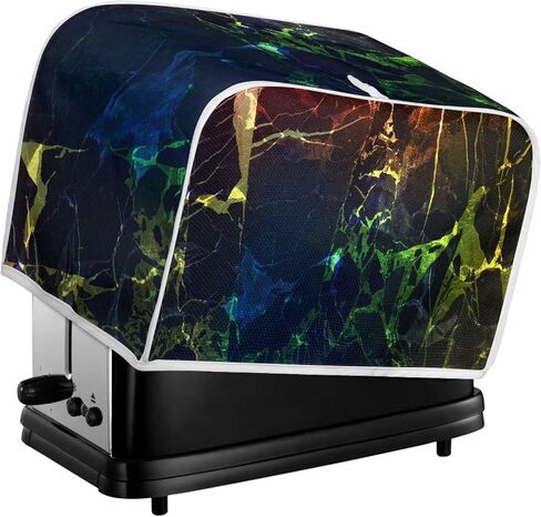 Sunflower Horse 2 Slice Toaster Cover Toaster Bags Bread Toaster Oven Dustproof Cover for Kitchen Small Appliance Dust Covers American Flag Print Bread Maker Cover,Fingerprint Protection in Kuwait