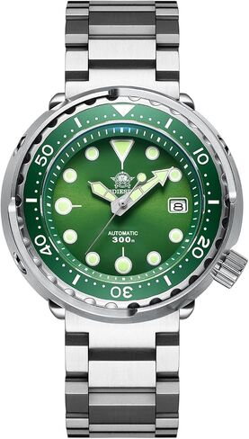 ADDIESDIVE Diver Watches for Men, 47.5MM Automatic Wristwatch Nh35 Waterproof 300M Luminescent Chromalight Dial, My-H5 in Kuwait