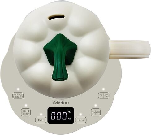 Single Serve Coffee Maker, Tea Maker, Percolator, Boiling Cup, Keep Warm Mug, Stainless Steel Inner in Kuwait