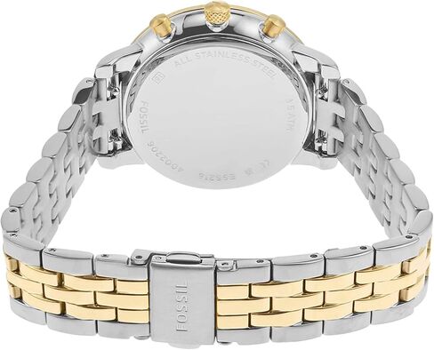 Fossil Neutra Women's Watch with Chronograph Display and Stainless Steel Bracelet Band in Saudi Arabia