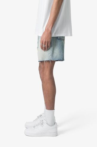 mnml Men's Cut Off Denim Shorts in Saudi Arabia