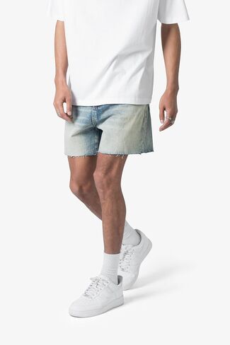 mnml Men's Cut Off Denim Shorts in Saudi Arabia