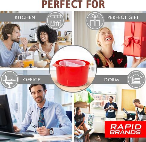 Rapid Cake Maker | Microwave Delicious Cake in 4 Minutes | Dishwasher-Safe, Small Kitchen, or Office |Perfect for Dorm, Microwaveable, & BPA-Free in Kuwait