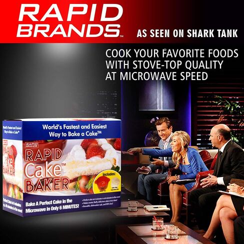 Rapid Cake Maker | Microwave Delicious Cake in 4 Minutes | Dishwasher-Safe, Small Kitchen, or Office |Perfect for Dorm, Microwaveable, & BPA-Free in Kuwait