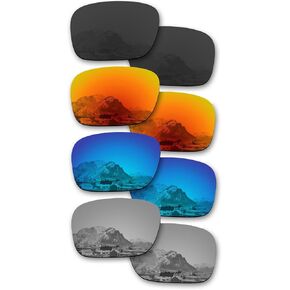 4 Pairs Polarized Replacement Lenses for Oakley Holbrook OO9102 Sunglasses