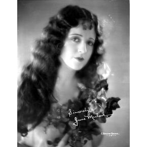 A Signed Portrait Of June Marlowe Photo Print (8 x 10)