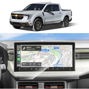 SKTU for 2022 2023 2024 Ford Maverick Screen Protector 8 Inch Navigation Display Ford Maverick Accessories 2023 2024 Tempered Glass 9H Hardness Anti Glare & Scratch HD Clear 2022 2023 2024 Maverick Screen Protector for 2022 2023 2024 Ford Maverick