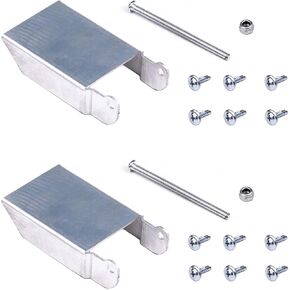 Front Storage Lid Replacement Hinge Bracket Kit Sport Compatible with Polaris Sportsman 450 570 850 2015 2016 2017 with Bolts and Screws Aluminum Bracket Cover Accessories Tool Kits 2Pcs