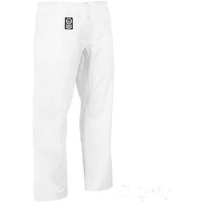 بنطال Proforce Gladiator 8oz القتالي للكاراتيه - أبيض - مقاس 7 in Kuwait