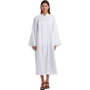 Unisex Matte Choir Robe for Church baptism robes for water baptism,Graduation Gown Judge Pastor Robes