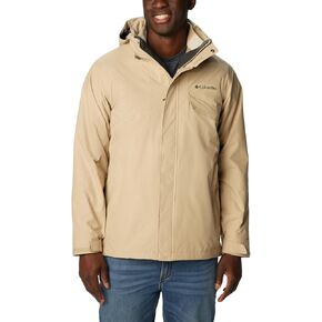 Columbia Men's Bugaboo II Fleece Interchange Jacket, Black/Red, 3X Tall