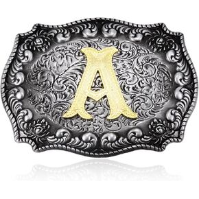 إبزيم حزام بأحرف أولية غربية من ABCDEFG إلى Z أبازيم حزام بأحرف أبجدية للرجال والنساء والأولاد in Kuwait