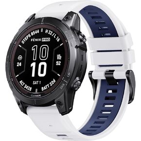 NotoCity for Fenix 7 pro Band 22mm Width Strap for Fenix 6/Fenix 7/Fenix 5 Plus/Fenix 6 Pro Soft Silicone Watch