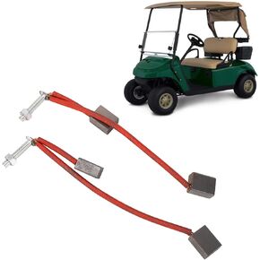مجموعة فرش محرك عربة الجولف ADC، مجموعة فرش محرك بديلة لسيارة EZGO Club Car، فرشاة محرك كهربائي لسيارة نادي سابقة، GASOLINE Club Car 2001، OEM 103347301، 114 01 2034AS