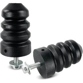 JDMON Rear Axle Leaf Spring Rubber Bumpers, Rear Bump Stops Compatible with Ford 2000-2005 Excursion, F250 2005-2016, F350 2005-2019, Replaces 1C3Z-4730-AA